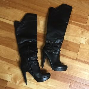 GUESS Leather Boots